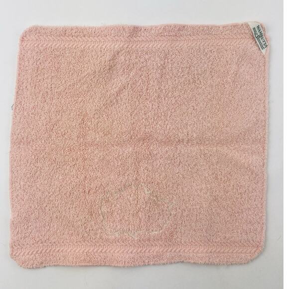 Vintage WAMSUTTA Towel Lot Set Pink Flower Floral Bath & Hand Set Somerset Rose - Picture 10 of 15